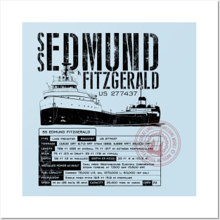 Edmund Fitzgerald Posters and Art